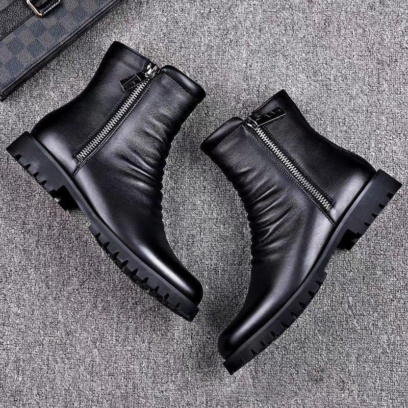 أحذية عالية الجودة للرجال أحذي - مراجعة Men Formal Wear With Boots وسعره