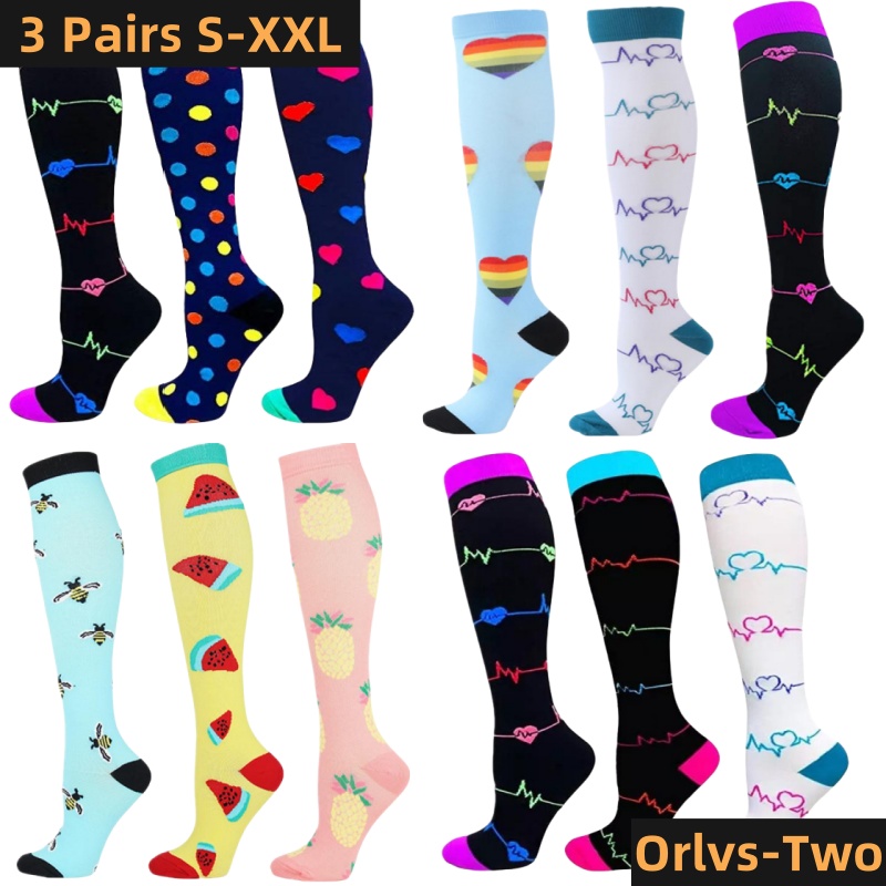 S-XXL 3 أزواج شحن مجاني ممرضة  - مراجعة Sock Garter Men وسعره